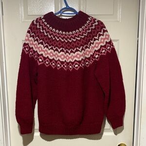 Homemade sweater. Wool never worn